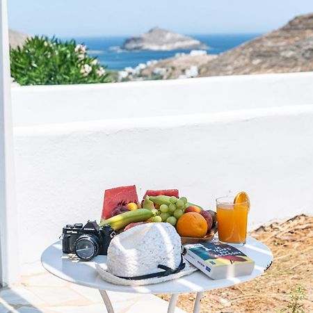 Glafki Hotel Tinos Pánormos エクステリア 写真