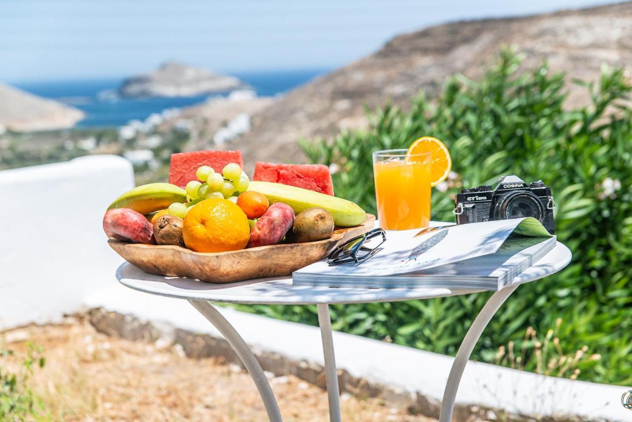 Glafki Hotel Tinos Pánormos エクステリア 写真