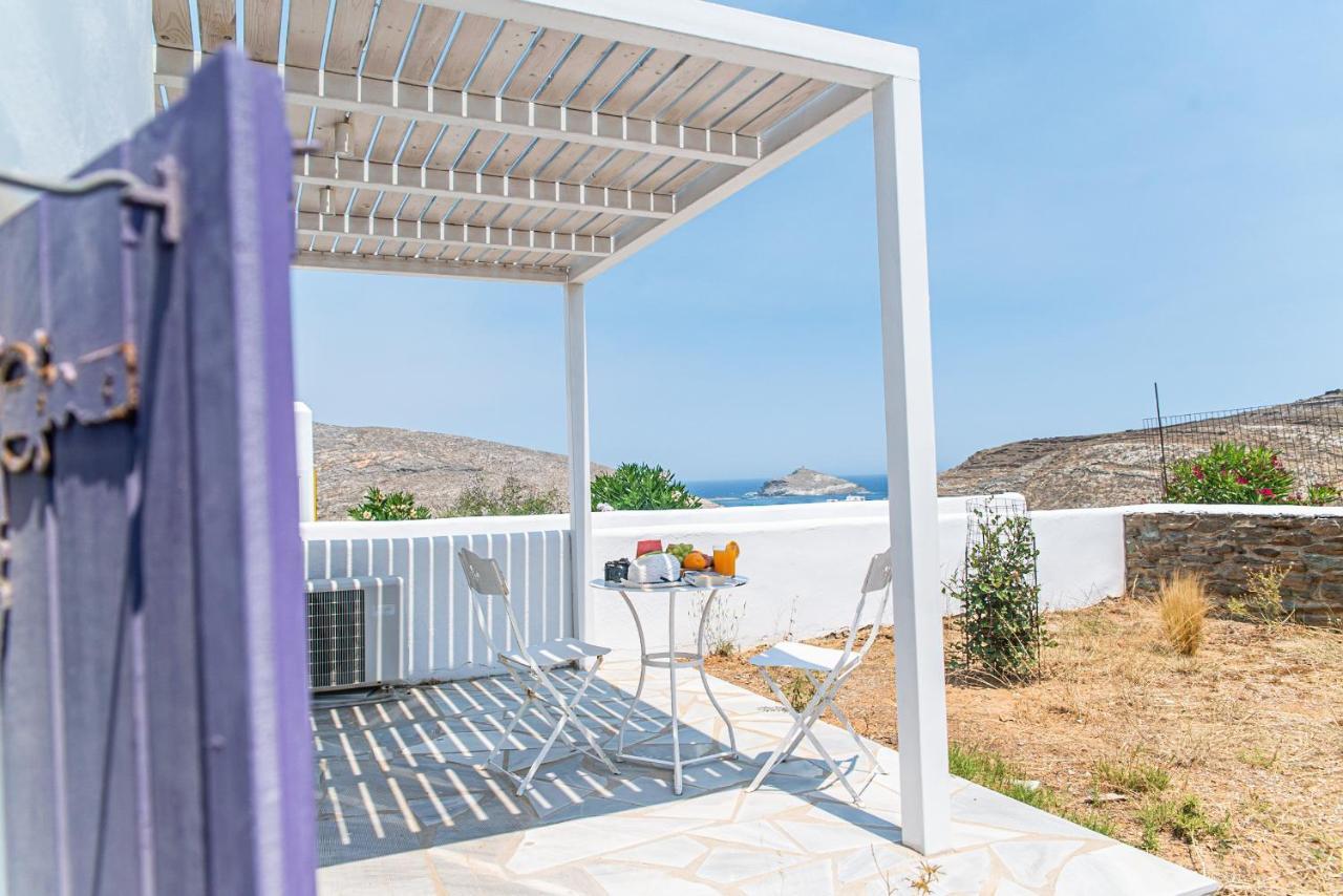 Glafki Hotel Tinos Pánormos エクステリア 写真