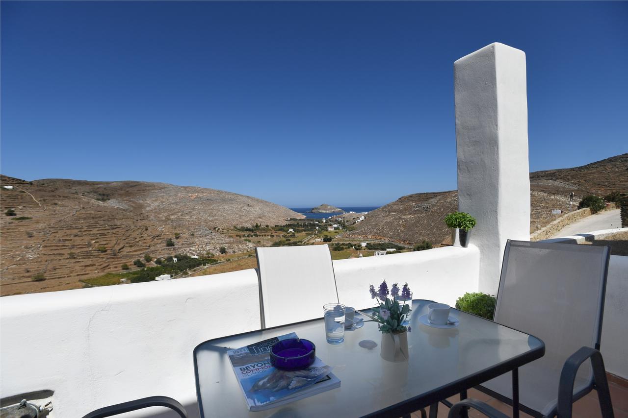 Glafki Hotel Tinos Pánormos エクステリア 写真