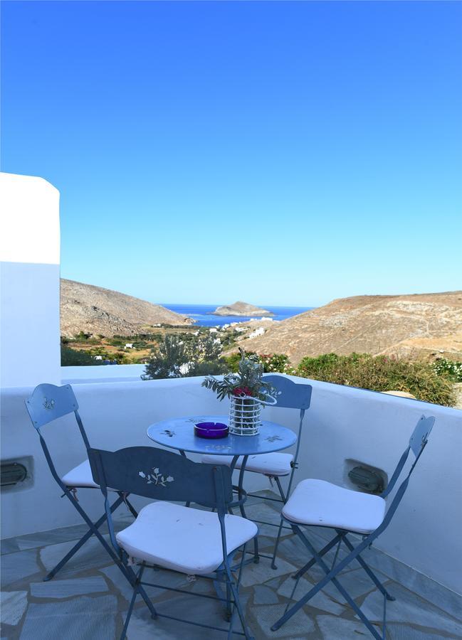 Glafki Hotel Tinos Pánormos エクステリア 写真