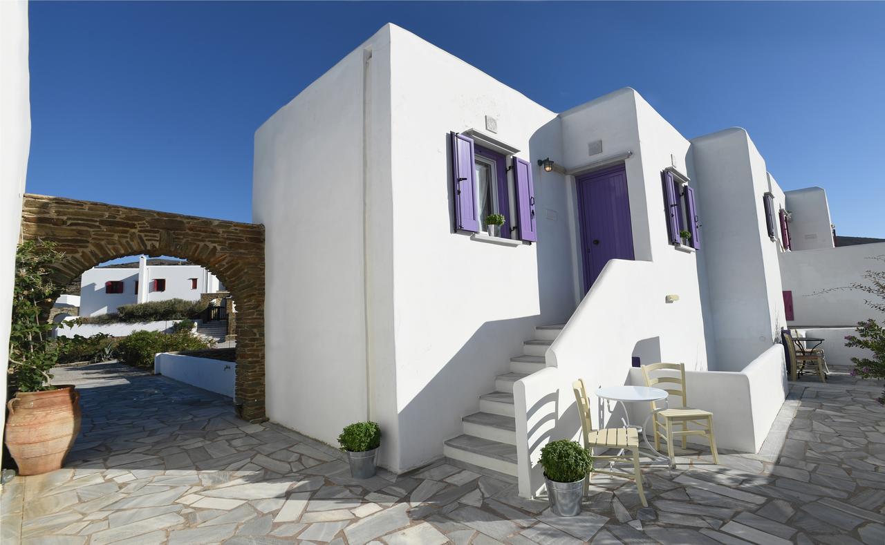 Glafki Hotel Tinos Pánormos エクステリア 写真