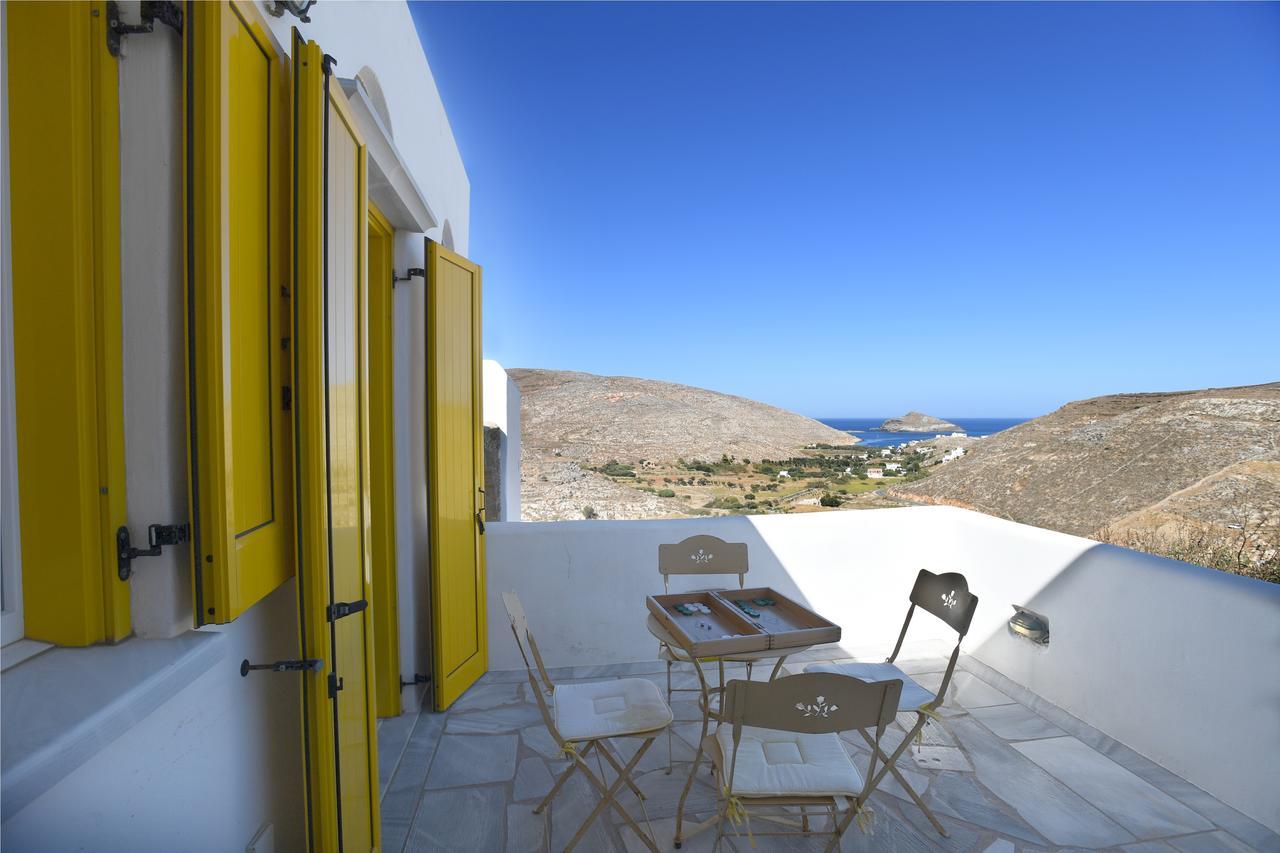 Glafki Hotel Tinos Pánormos エクステリア 写真