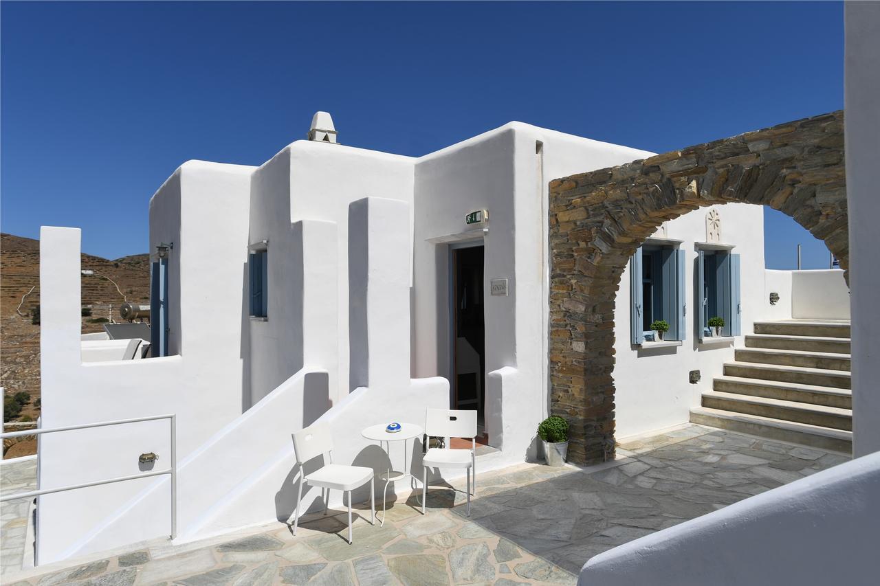 Glafki Hotel Tinos Pánormos エクステリア 写真