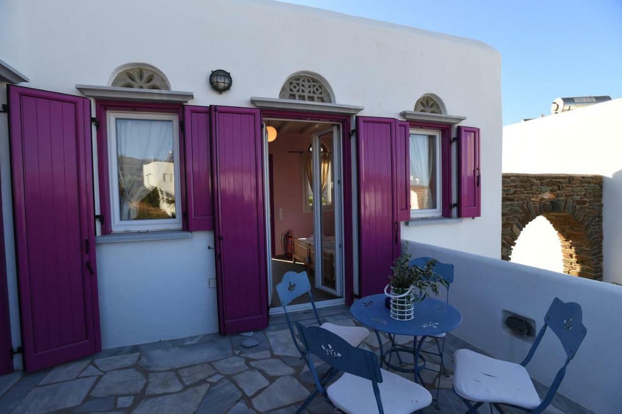 Glafki Hotel Tinos Pánormos エクステリア 写真