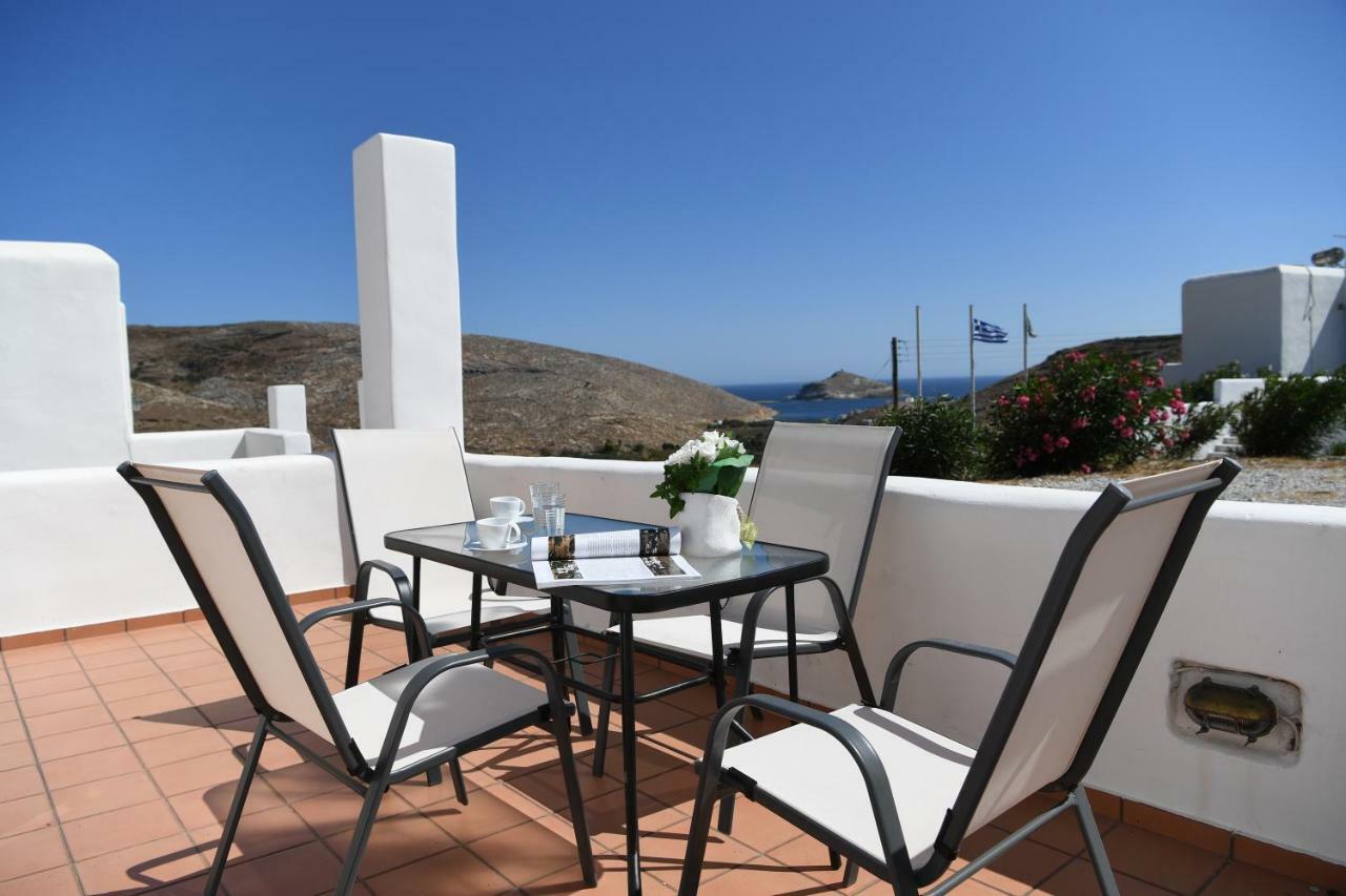 Glafki Hotel Tinos Pánormos エクステリア 写真