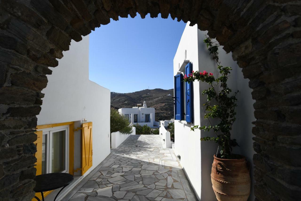 Glafki Hotel Tinos Pánormos エクステリア 写真