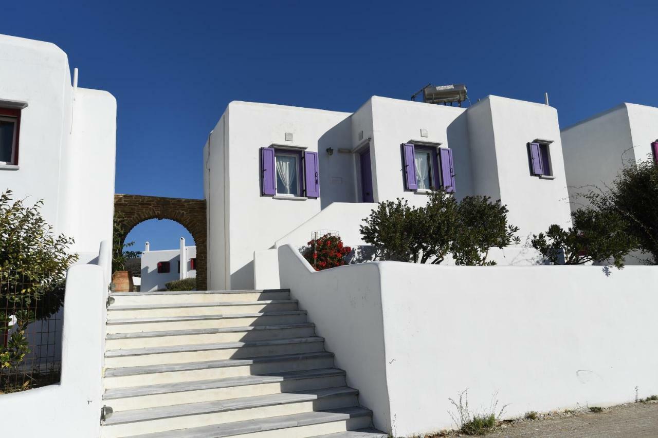 Glafki Hotel Tinos Pánormos エクステリア 写真