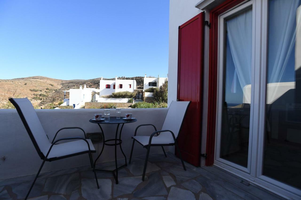 Glafki Hotel Tinos Pánormos エクステリア 写真