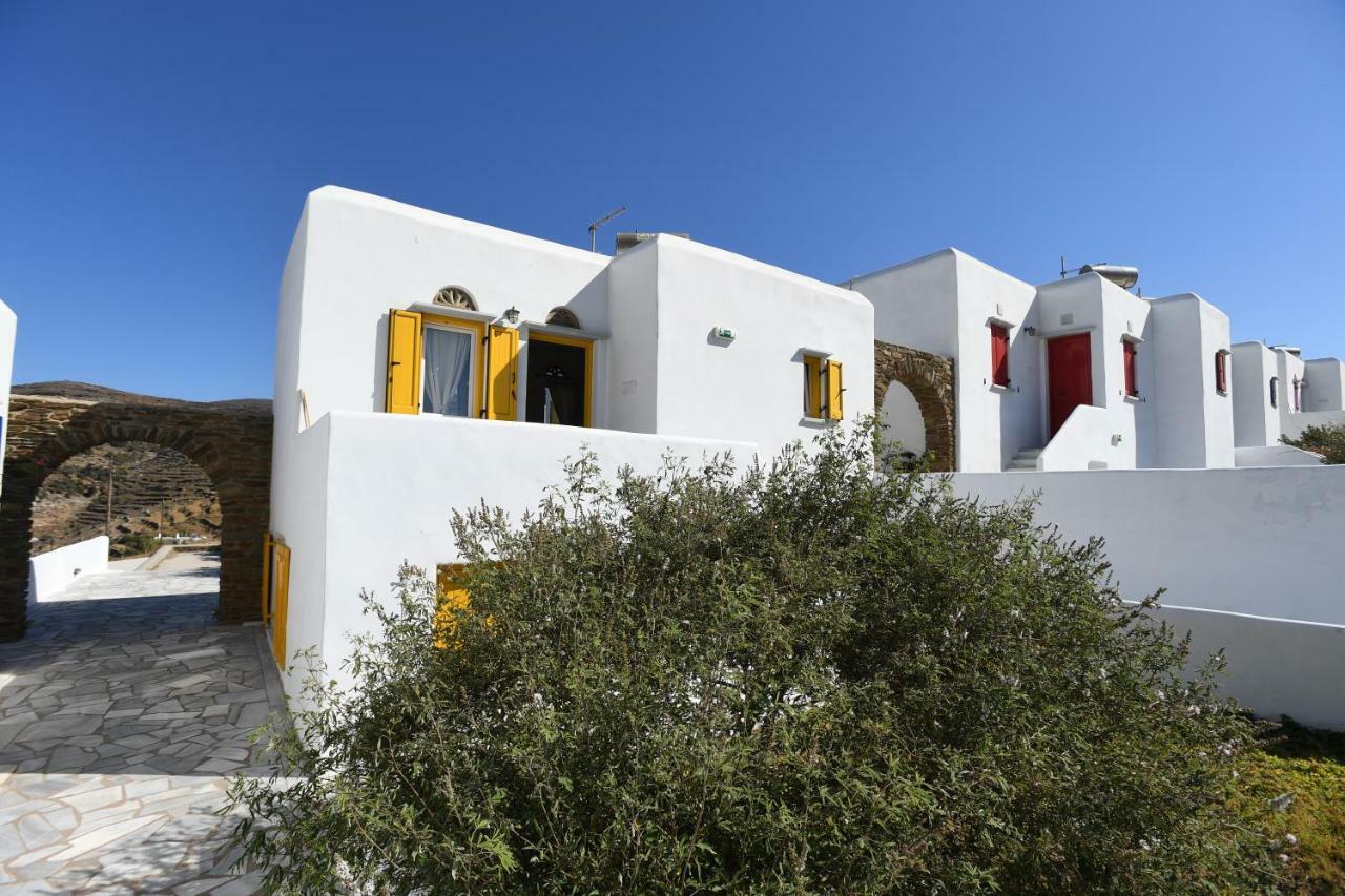 Glafki Hotel Tinos Pánormos エクステリア 写真