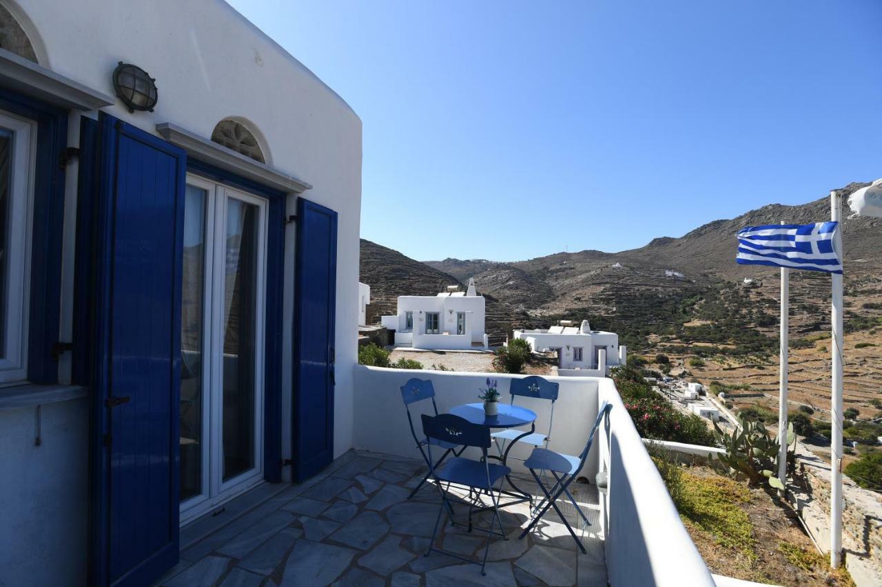 Glafki Hotel Tinos Pánormos エクステリア 写真