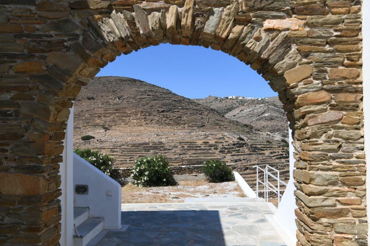 Glafki Hotel Tinos Pánormos エクステリア 写真